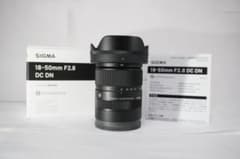 美品】SIGMA18-50mm f2.8 Eマウント用 防湿庫保管 - メルカリ