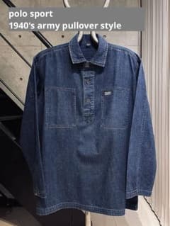 90s POLO SPORT M-35 Army Pull Over - メルカリ