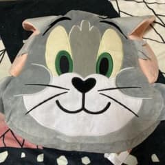トムとジェリー　クッション　フェイス　ぬいぐるみ　TOM and JERRYのサムネイル