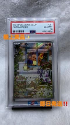 【PSA10】ヒトカゲ AR 051/049のサムネイル
