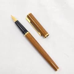 WATERMAN 万年筆 金色 茶色 ウォータマン 本体のみのサムネイル