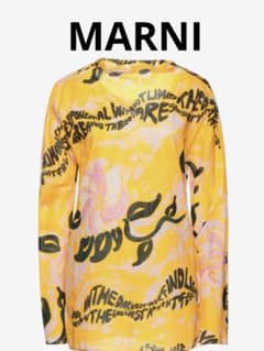 新品❣️MARNI マルニ 長袖ブラウス チュニック - メルカリ