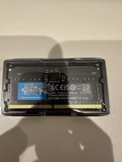 Crucial DDR5 ノートPC用メモリ 8GB SODIMM 動作確認済のサムネイル