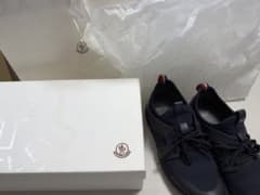 正規品 MONCLER EMILIEN 44 ネイビー 箱袋付 ハンガー付 - メルカリ