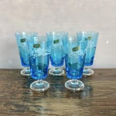 レトロ　NT ノリタケ　ニットー　ミリオングラス　五客のサムネイル