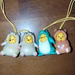 【まとめ売り】くまのプーさん♡着ぐるみストラップ プーさん着ぐるみ ストラップ 4個セット - メルカリ