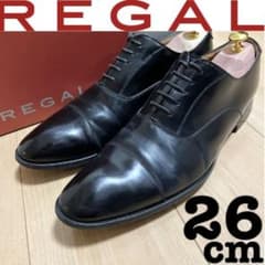 【REGAL】ストレートチップ　黒　【26cm】のサムネイル