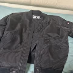 DIESEL MA-1 フライトジャケット 黒のサムネイル
