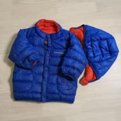 mont-bellネージュダウンパーカー　リバーシブルのサムネイル