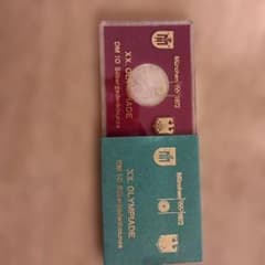 1972年 ミュンヘンオリンピック 10マルク銀貨のサムネイル