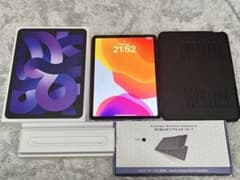 【美品】Apple iPad Air第5世代64GB (パープル) /おまけ付きのサムネイル