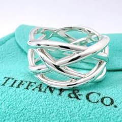極美品 オールドティファニー ケルティックノット リング 19号