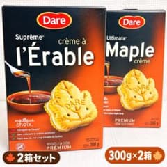 Dare メープルクリームクッキー 300g 2箱セット カナダ産のサムネイル