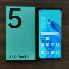 OPPO Reno5 A シルバーブラック 128GBのサムネイル