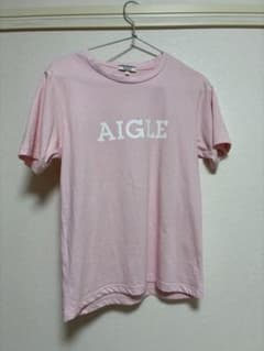 AIGLE ピンク 半袖Tシャツ Sサイズのサムネイル