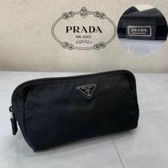 PRADA 化粧 ポーチ プラダ サフィアーノ ブラック ナイロン 1NA693 PRADA 化粧 ポーチ プラダ サフィアーノ ブラック ナイロン