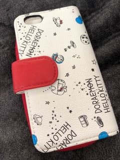 値下げ☆ドラえもん キティ スマホ iPhone6 6sケースのサムネイル