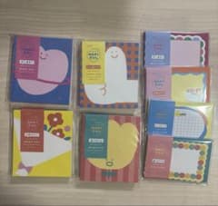 古川紙工 HAPIFUL ミニカードセット メモ おすそ分け 計40点 ハピフル