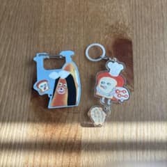 パンどろぼう、キーホルダー2個セット、ガチャガチャのサムネイル