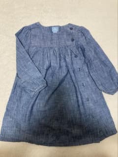 babyGap シャンブレーワンピース 100cmのサムネイル