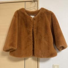 B:MING by BEAMS ブラウンファーコート Mサイズ - メルカリ