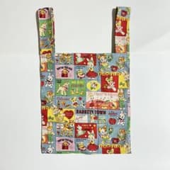 No.1687 コンビニエコバッグ 布小物 スイートラッシュ ハンドメイド