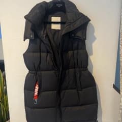 YVES SALOMON 新品 パデッドロングジレ - メルカリ
