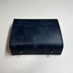 エムピウ ミッレフォッリエ 同型 二つ折り財布 m+ type ネイビー エムピウ ミッレフォッリエ 同型 二つ折り財布 m+ type ブルー - メルカリ