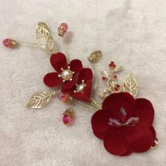 和風 髪飾り 結婚式 ブライダルのサムネイル