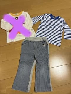 長袖Tシャツ、ズボンのサムネイル