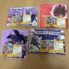 ドラゴンボール 一番くじタオル 4枚セットのサムネイル