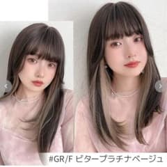 ブライトララ ウィッグ ヘアーピース 前髪ありのサムネイル