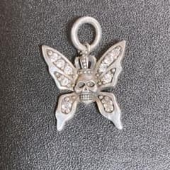 メンズアクセサリー ペンダントベッド ペンダントトップ 蝶 silver925のサムネイル