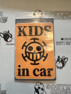 ワンピース トラファルガー・ロー KIDS IN CAR ステッカーのサムネイル