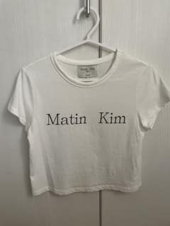 Matin Kim   マーティンキム　Tシャツ　ホワイト