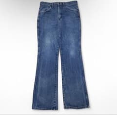 Wrangler 935 34×34ブーツカットデニムフレアデニムロゴパッチのサムネイル