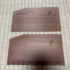 木製 菓子皿　角型 約10cm x 18cm 神宮　御山杉のサムネイル