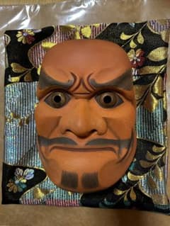 能面 小癋見 木彫り 手作り品 収納袋付き 汚れ、キズ有り 能面 小癋見 木彫り 手作り品 収納袋付き 汚れ、キズ有り - メルカリ