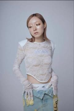 Lace Glove Top (white)neith.tokyoレーストップスのサムネイル