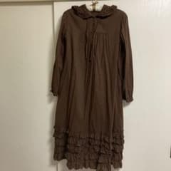 ピンクハウス♥ミディワンピース♥brown♥のサムネイル