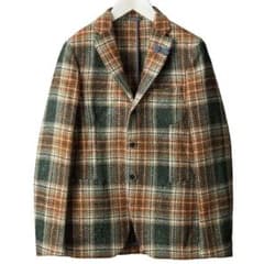 altea 新品 JOHN HANLY チェック 3B テーラード ジャケット - メルカリ