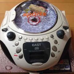 新品！お風呂用(防滴タイプ)CDラジオ ツインスピーカーのサムネイル