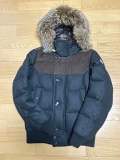 極美品 MONCLER モンクレール DAMIEN ダミアン ウール ダウン - メルカリ
