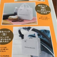 グロウ付録ディーンアンドデルーカ保冷バッグM.Sセットのサムネイル