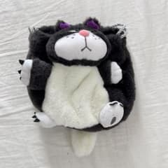 猫型 ぬいぐるみ 巾着袋 ポーチのサムネイル