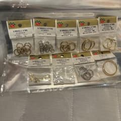 パーツクラブ　金具　パーツ　ゴールド　シルバー　9個のサムネイル