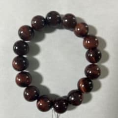 レッドタイガーアイ 天然石ブレスレット メンズのサムネイル