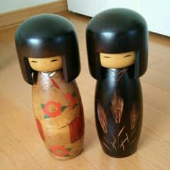 【週末値下げ】卯三郎 こけし 2体セットのサムネイル