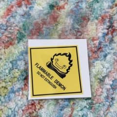 Ghibli Park Exhibition Die-Cut Sticker: Howl's Moving Castle - Calcifer
