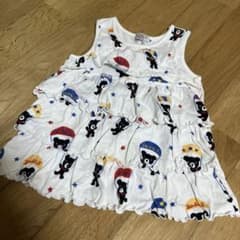 ミキハウス　フリルタンクトップ　110センチのサムネイル